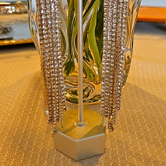 Crystal Rhinestone Earrings - Picture 5 of 11